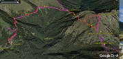 04  Immagine tracciato (rosso-arancione) GPS-Venturosa dal Passo Baciamorti -2